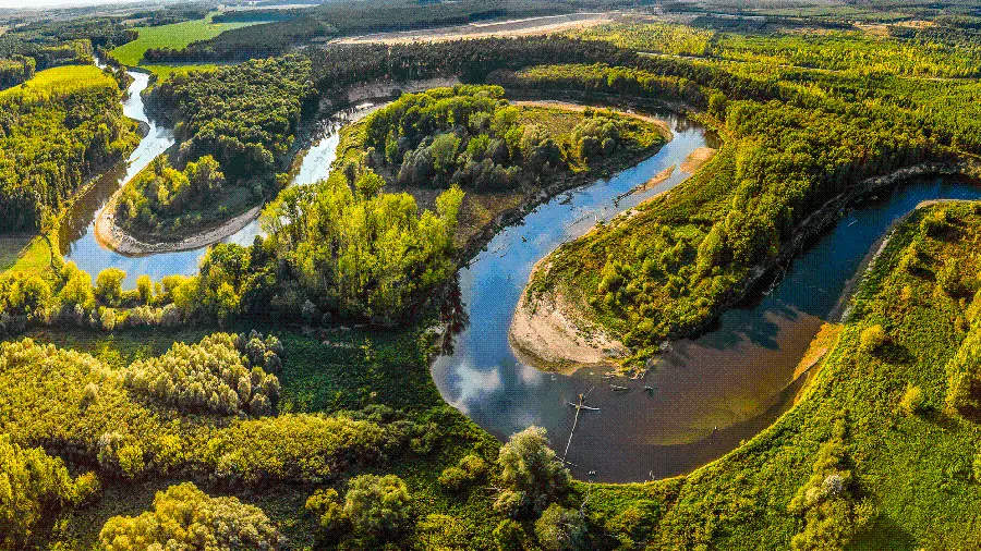 4K River Wallpaper of the Pristine Nature of the Czech Republic