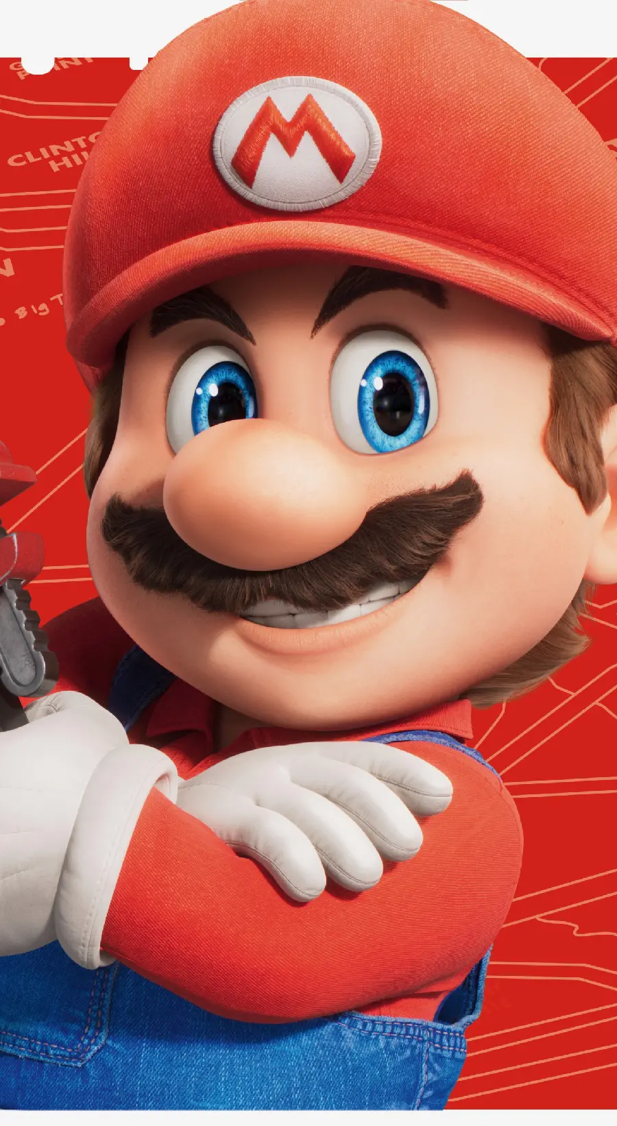 The Latest Red Super Mario Wallpaper for iPhone and Samsung