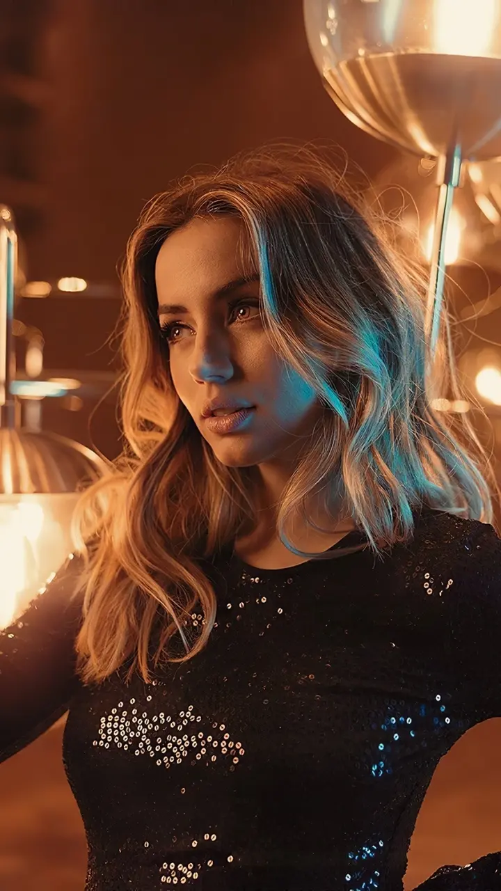 The most attractive girly picture of Ana de Armas suitable for editing