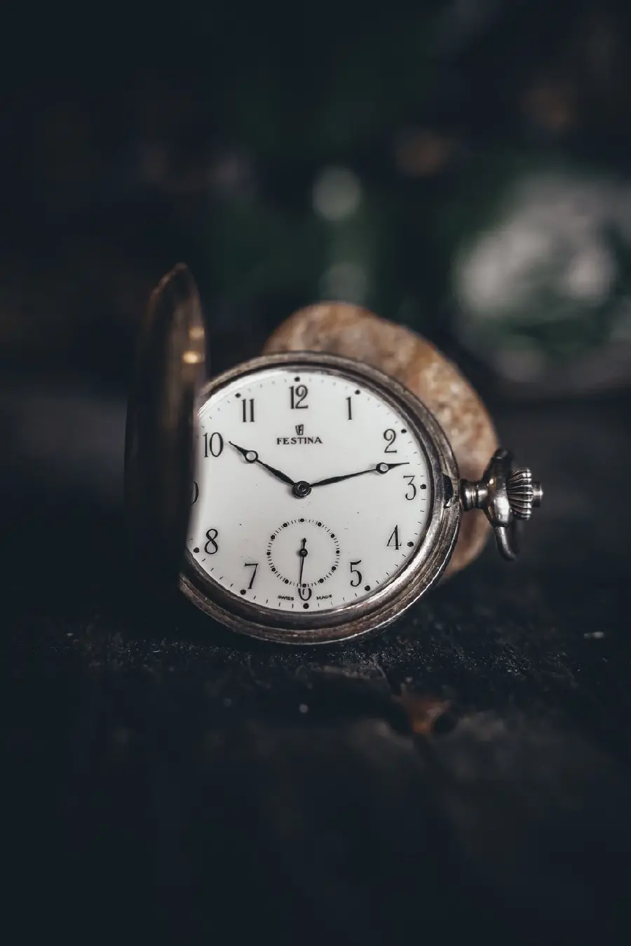 The old and popular Festina watch in an artistic view
