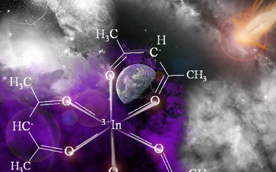 The molecular structure of planets from the perspective of chemistry with spectacular quality