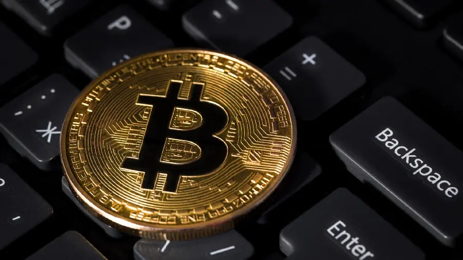 Sparkling Cryptocurrency Wallpaper for Work Computer
