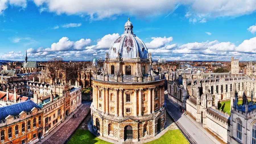 Famous Radcliffe Camera Library at Oxford University