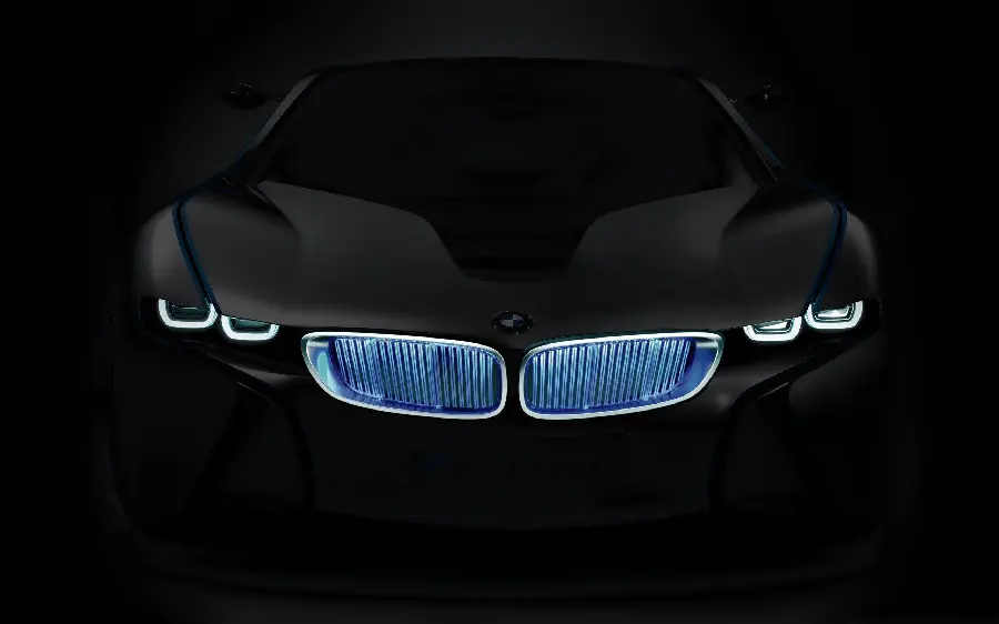 Photo of the unique face of BMW