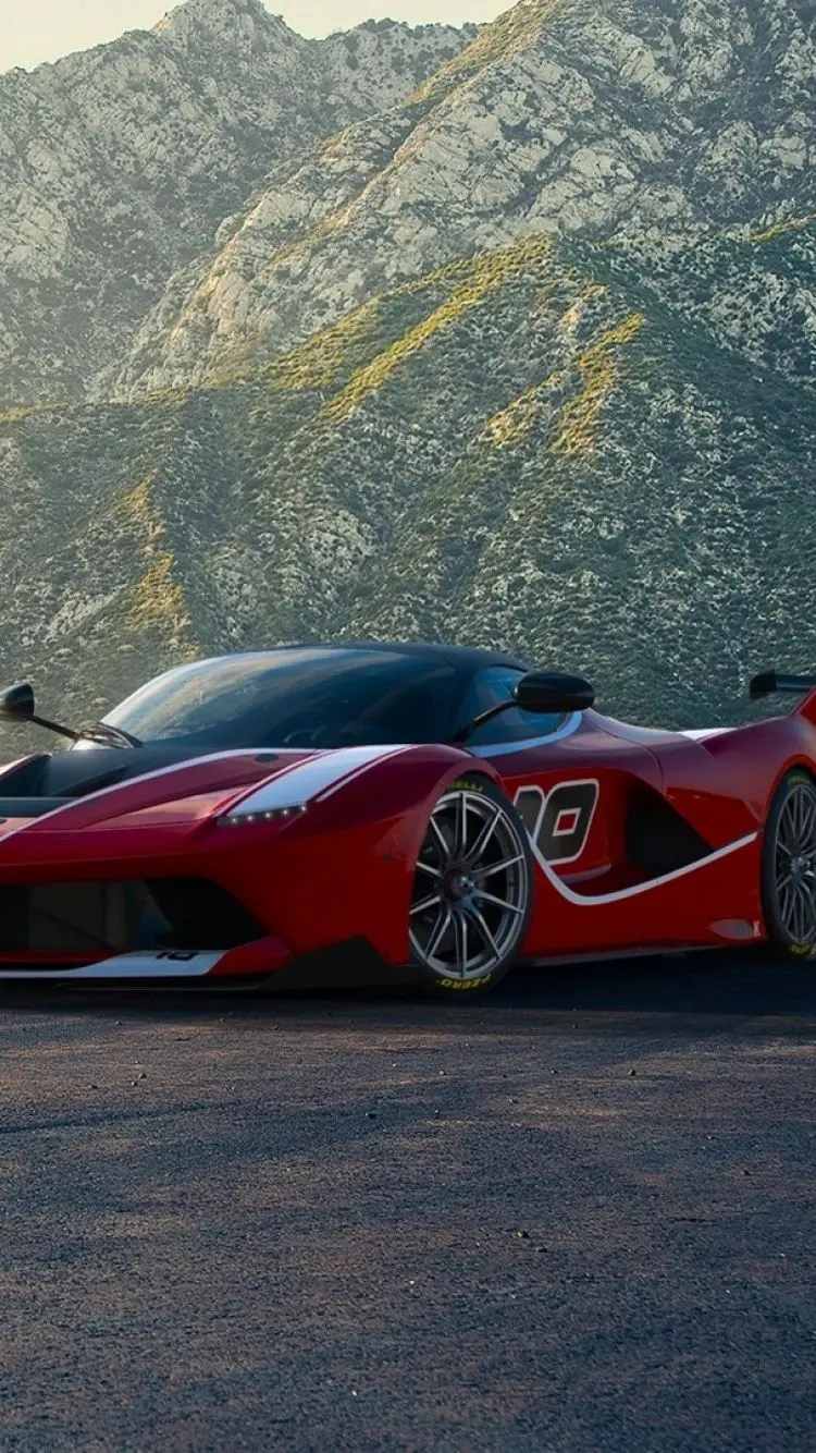 2023 Ferrari photo suitable for phone wallpaper