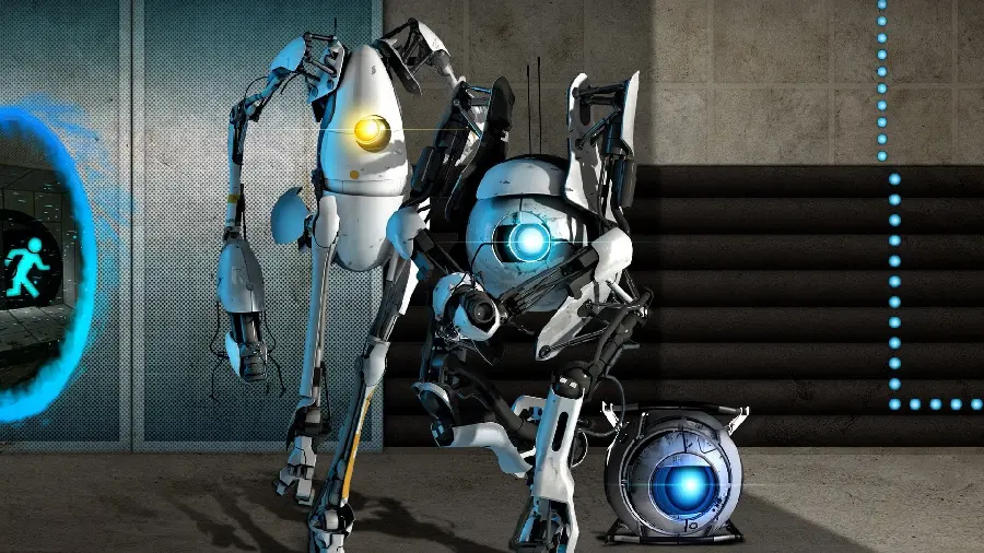 Strange 3D Photo of Advanced Robots Suitable for Mac OS
