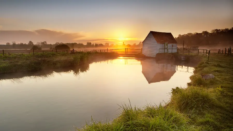 Beautiful background of a beautiful and special lake with excellent quality