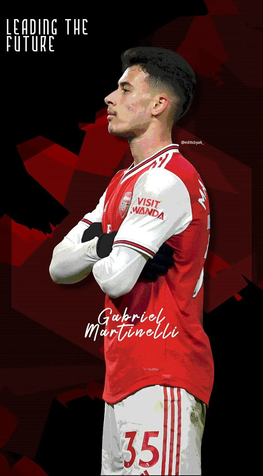 Photo of Gabriel Martinelli's goal celebration against Chelsea