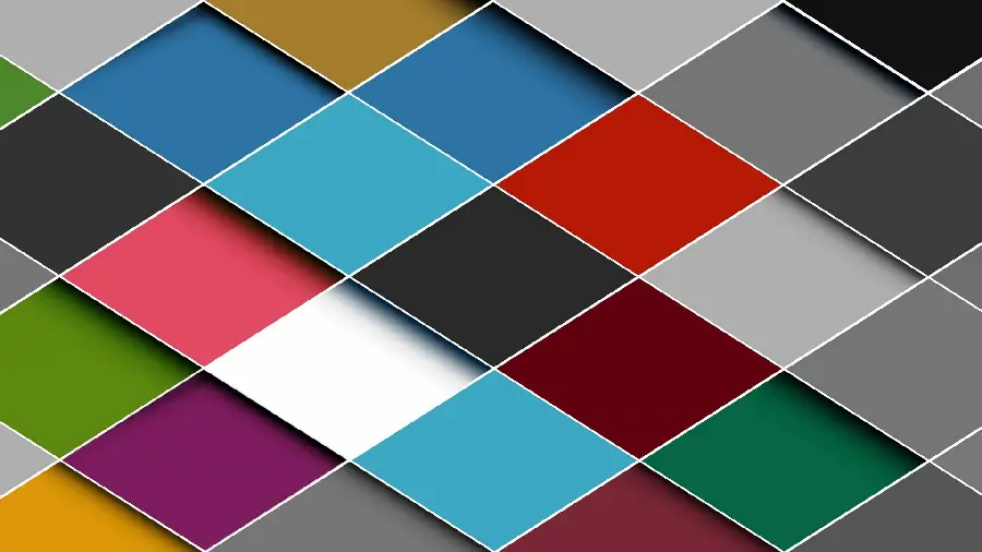 Multicolor wallpaper with rhombus theme for computer desktop background
