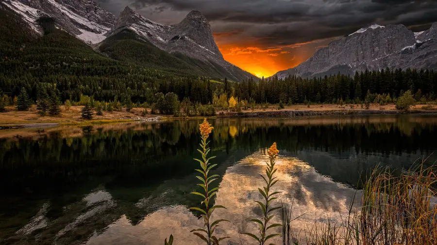Beautiful photo of river and sky Awesome quality 