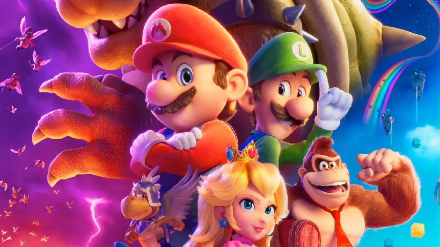 Super Mario Bros The Movie animation photo in high quality