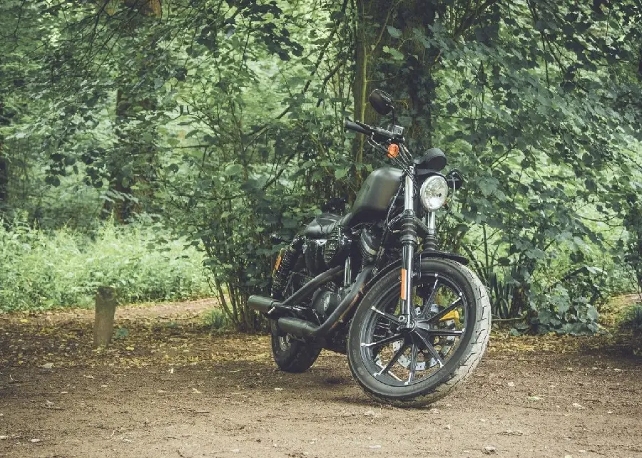 Photo of a classic sports motorcycle