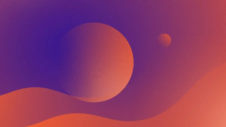 Minimal Mars wallpaper with a stylish color theme for laptops