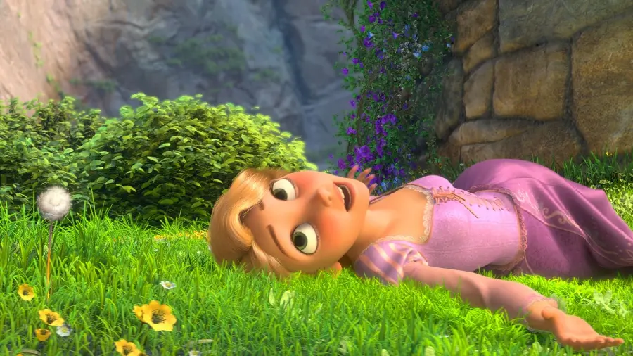 Beautiful cartoon photo of Rapunzel or Lasso with excellent quality