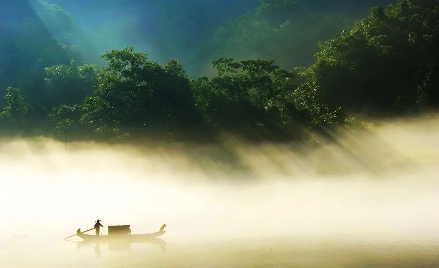 Popular Ambiguous Picture of a Dreamy River in the Forest 2023