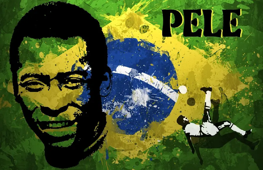 Pele wallpaper best soccer player