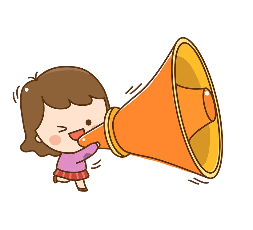 Image of a naughty Googly girl with a speaker for all types of editing in Inshot and Photoshop