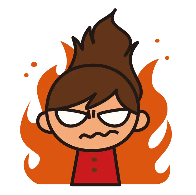 The latest png fantasy photo of an angry and fiery girl