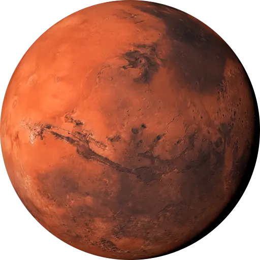 Download Mars photo for Photoshop in png format