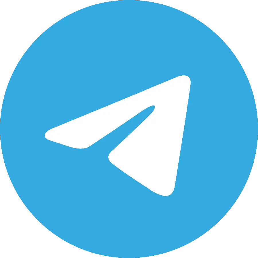 Simple Telegram logo for graphic work in Photoshop