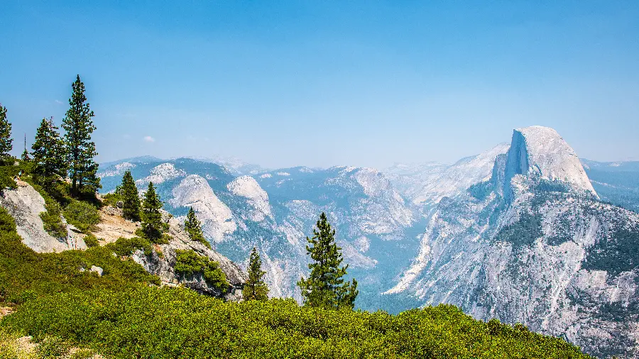 Full download image of the nature of the mountain with a pleasant climate from above with a resolution of 8k
