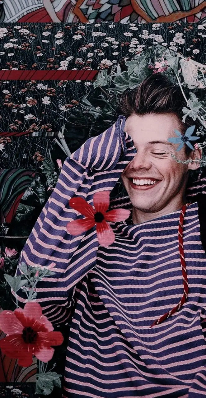 Wallpaper High quality of Harry Styles laughing for Samsung