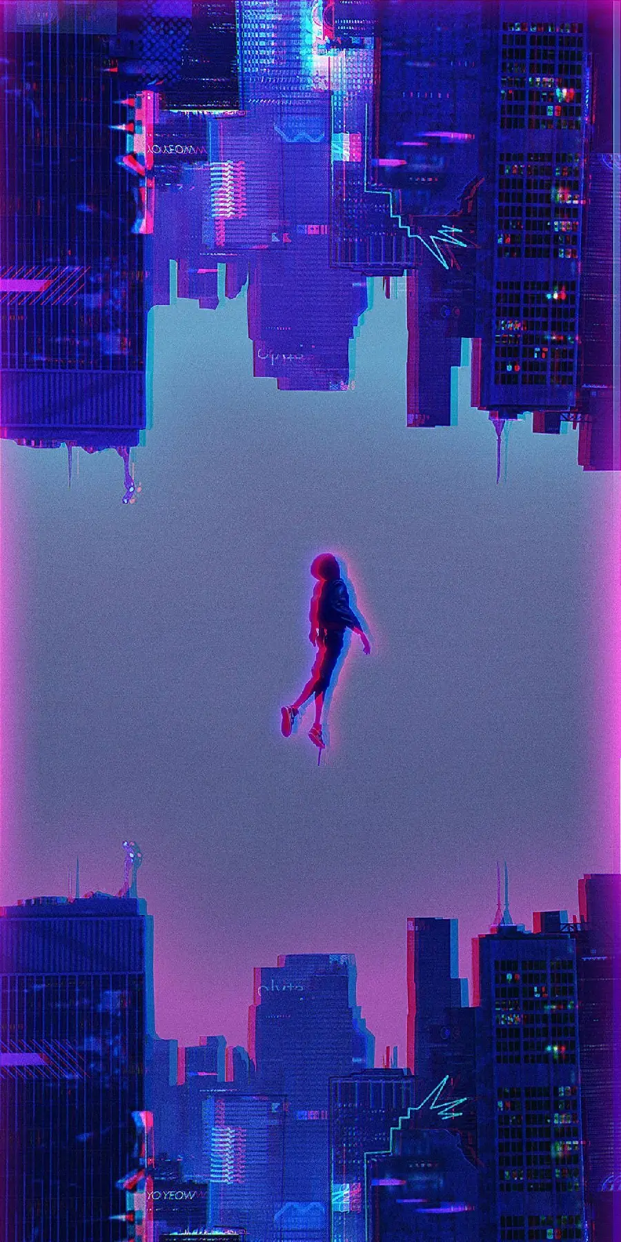 Girl and Boy Profile Pictures 8k Purple City Design