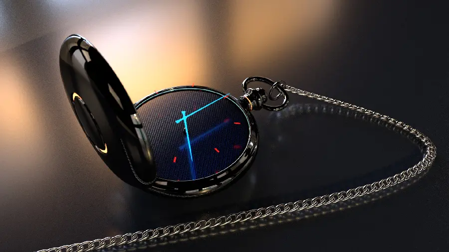 4K Smart Pocket Watch Computer Wallpaper