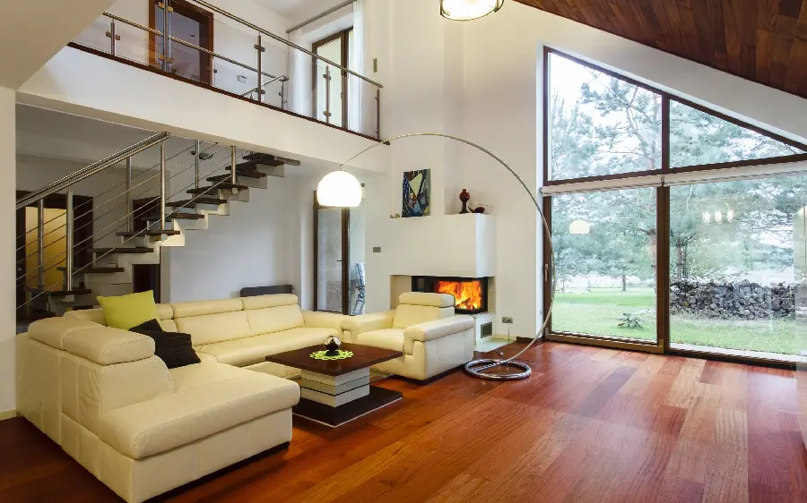 High quality photo of new living room decoration and modern living room decoration