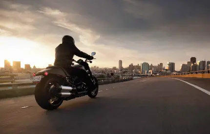 Motorcycle on the Road Profile Pictures and Wallpapers in HD
