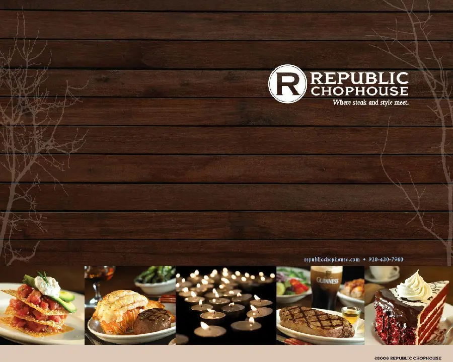 Photo of various steaks and meat dishes of restaurant for free printing