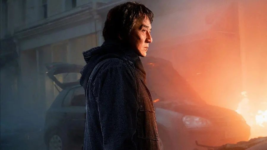 A still from a foreign movie starring Jackie Chan