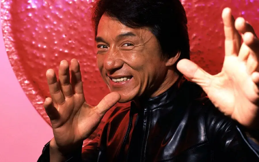 Image of Jackie Chan in the movie The Laughing Warrior from his best movies