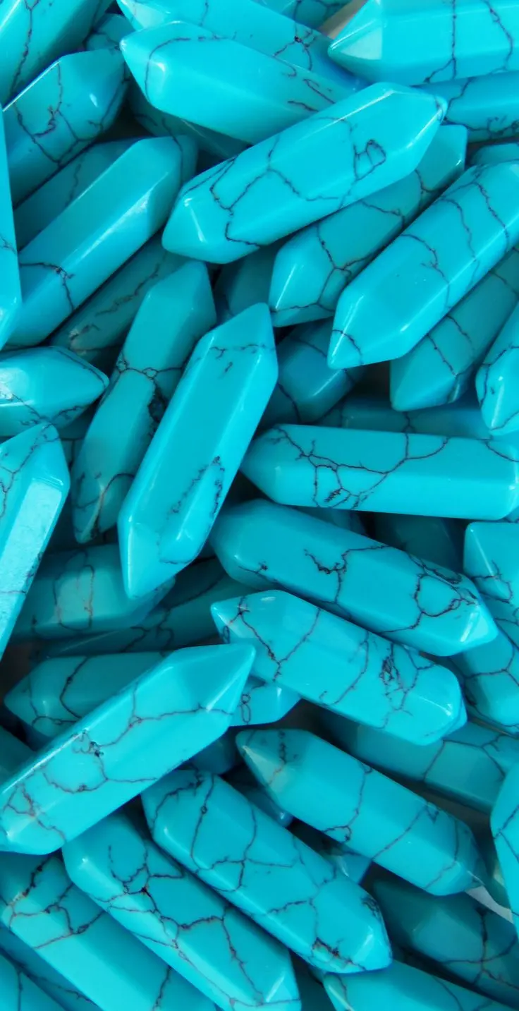 Unique and beautiful turquoise stone background with excellent quality 
