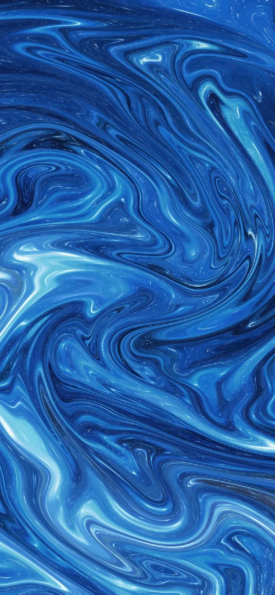 Abstract Blue and Soothing Wallpaper for iPhone 14 Pro