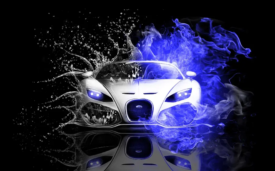 Free and full HD Photoshop wallpaper for car enthusiasts