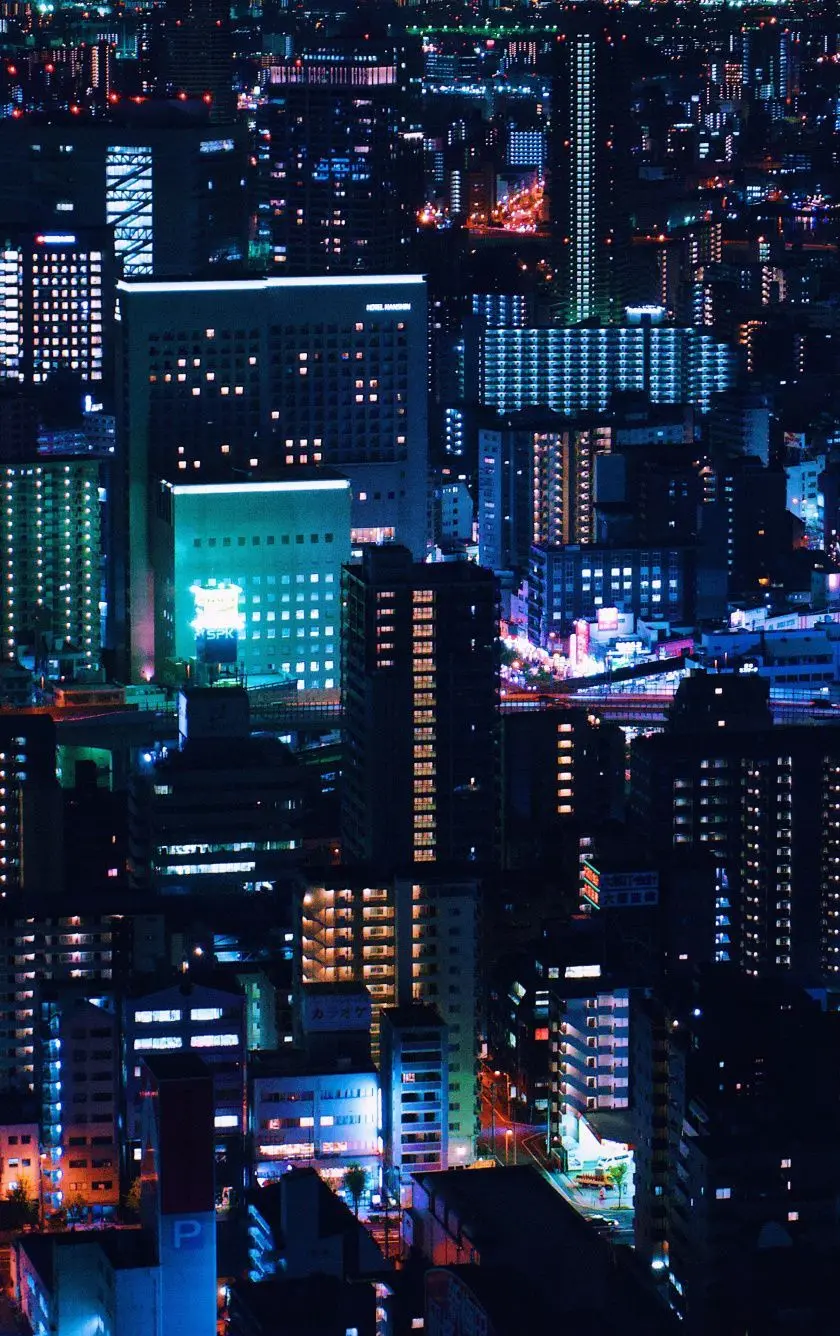 Unique and spectacular background of residential and interesting buildings 