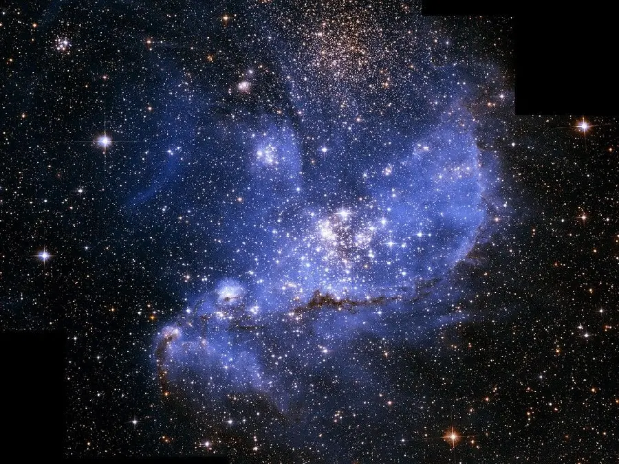 Fantasy image of space with many stars in excellent quality 