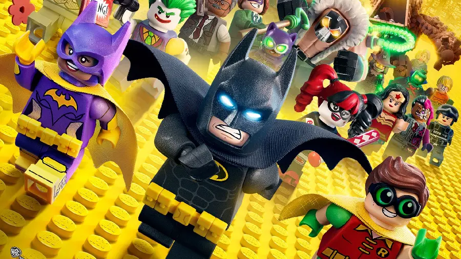 Download attractive background of Lego Batman with very good quality 