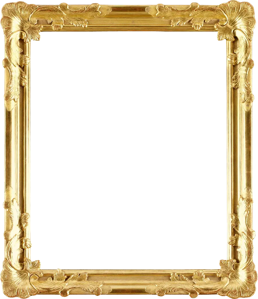 Stylish telephoto gold photo frame for studio design with excellent hd quality