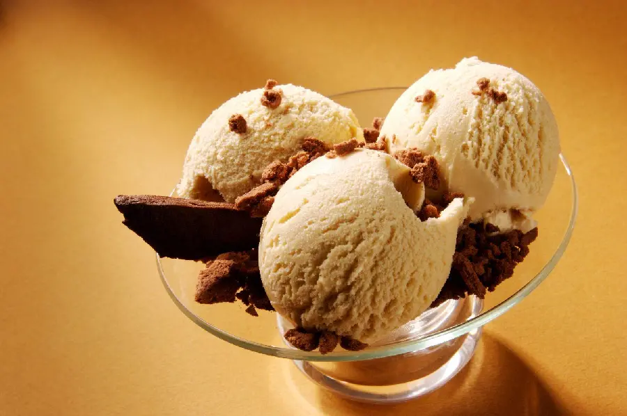The most beautiful photo of chocolate coffee ice cream for printing ice cream shop signs 2023