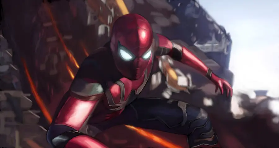 Spiderman background for laptop and phone screen 