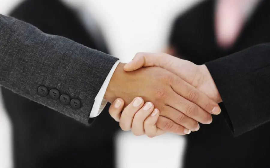 Stock image HD handshake ready for printing without loss of quality 