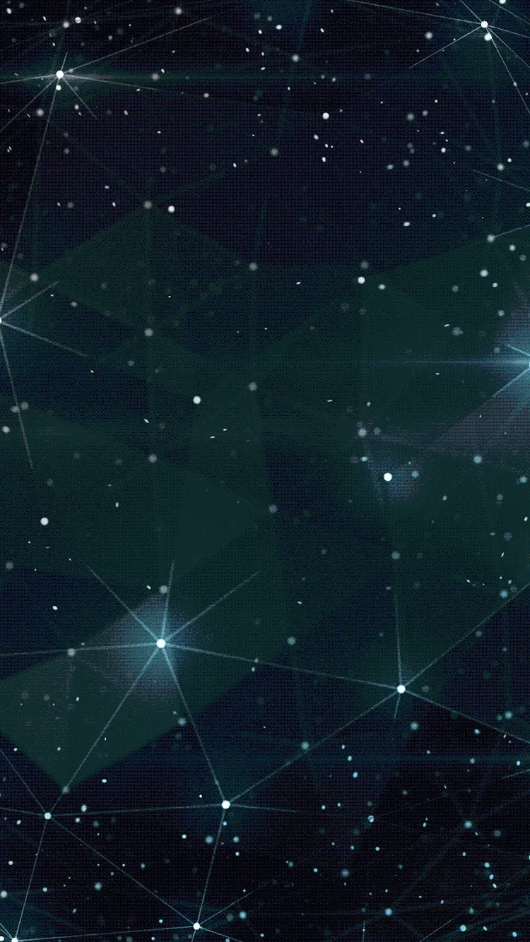 Stock image of an abstract design inspired by luminous objects in space