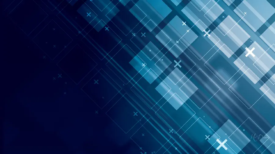 Modern and dark blue wallpaper for computer and laptop 