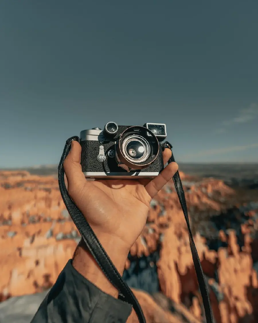 The most beautiful hand picture with a camera for the profiles of photographer girls and boys 
