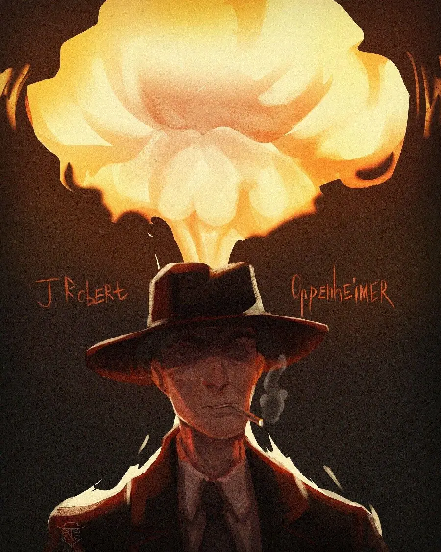 Amazing wallpaper of Christopher Nolan Oppenheimer in high quality