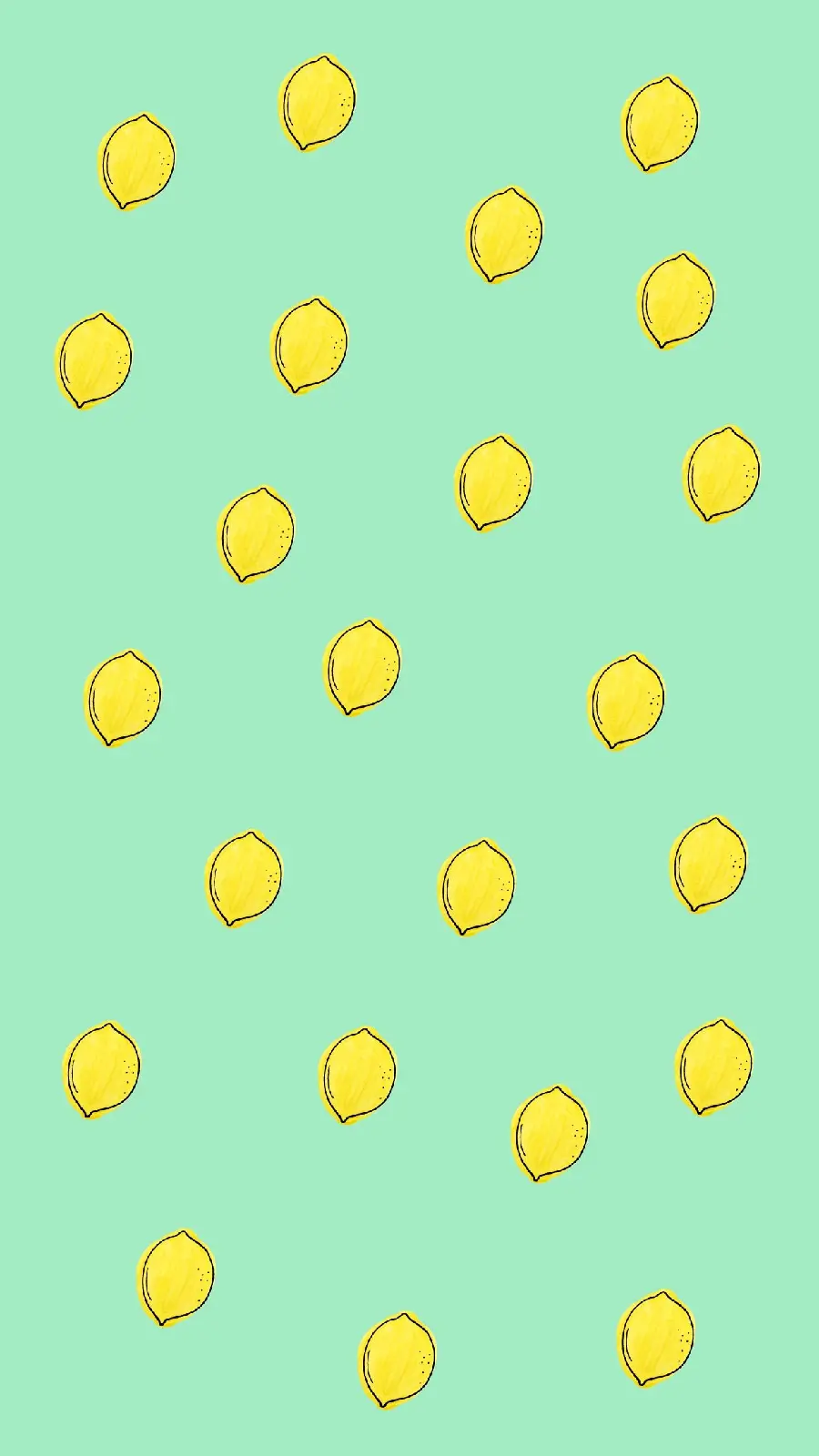 Cute and googly wallpaper photo of little lemons