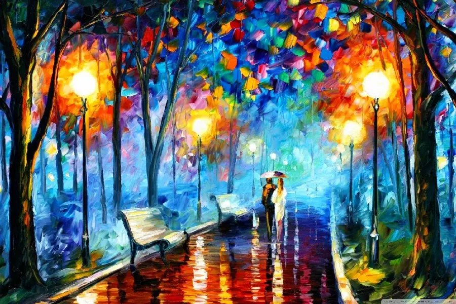 Unique photo of beautiful famous works with attractive technique
