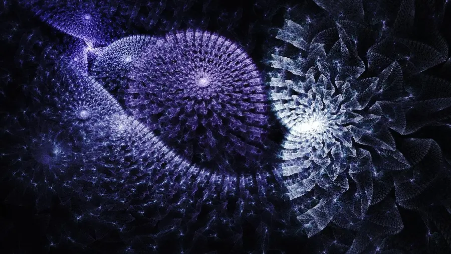 Download free simple black background fractal photo, the most spectacular art of mathematics 